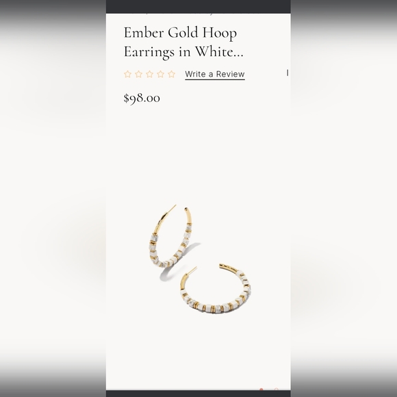 Kendra Scott earrings - Picture 4 of 4